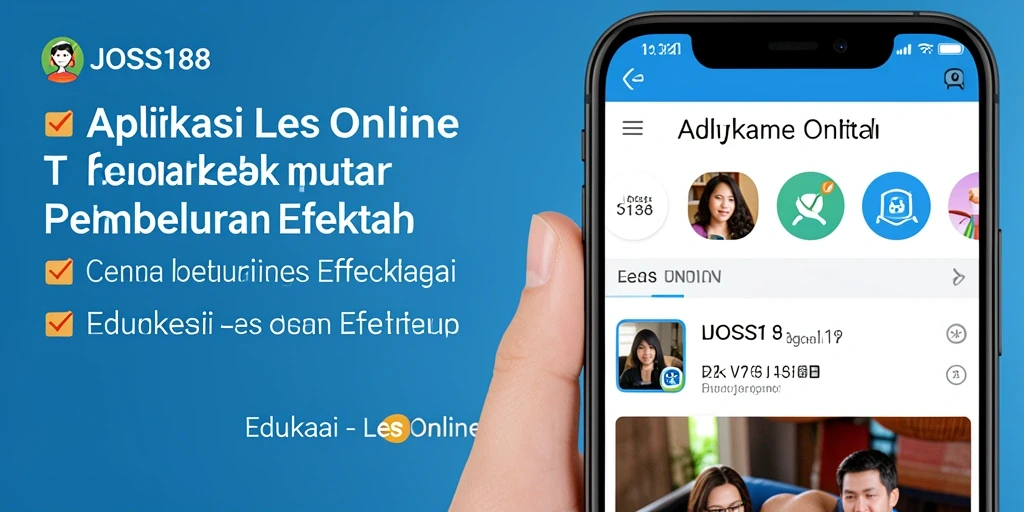Tampilan antarmuka pengguna JOSS188 yang ramah dan fungsional.