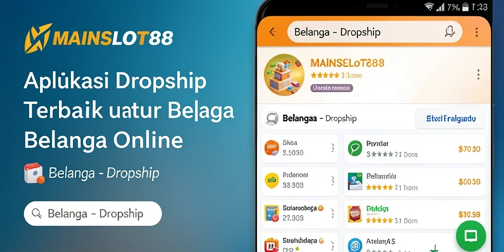 Antarmuka aplikasi MAINSLOT88 yang menarik dan fungsional.