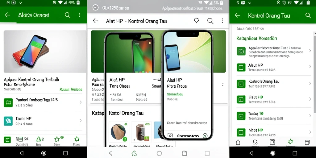 Antarmuka OLX128 yang intuitif dengan fitur Kontrol Orang Tua.
