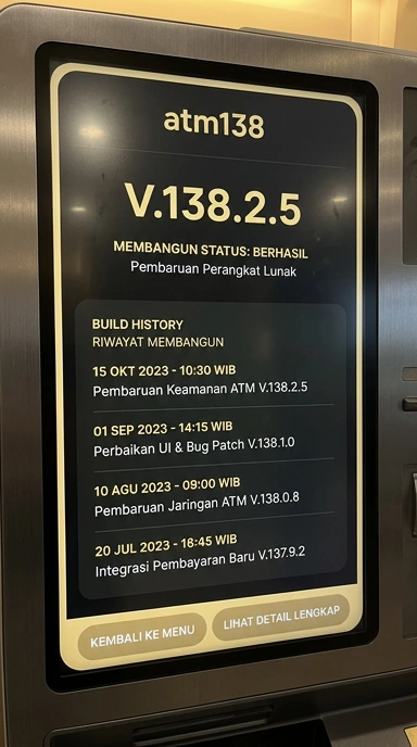 Riwayat Versi atm138: Update Terbaru dan Sebelumnya